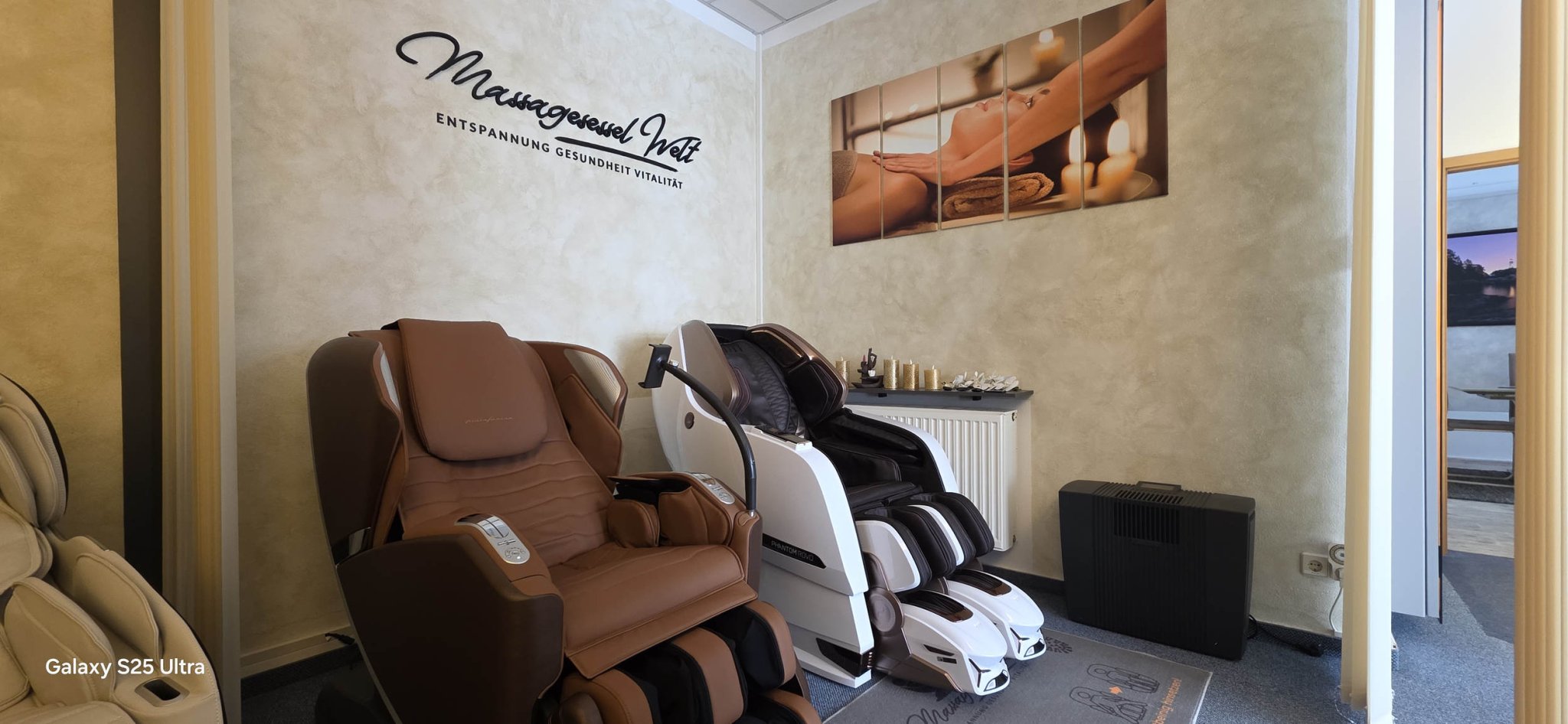 Expoziția noastră între Dresda, Leipzig și Chemnitz în Hainichen - Massagesessel Welt