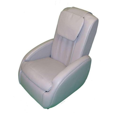 The Chick - Alpha Techno AT 90-Massagesessel-grau-Kunstleder-Massagesel Welt