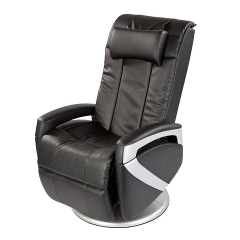 Die Elegante - Alpha Techno AT 315 Wellfit 1A-Massagesessel-schwarz-Echtleder-Massagesel Welt