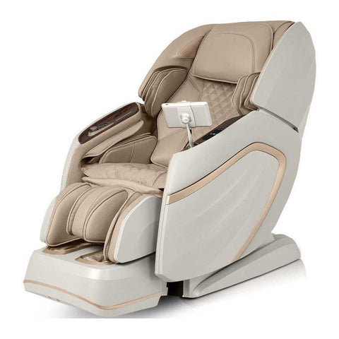 The Majesty - Easepal EC-8606-Scaun de masaj-Beige-Piel artificială din piele artificială Scaun de masaj World