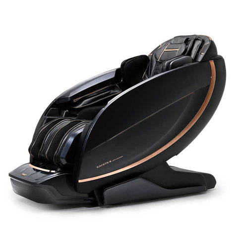 Scaun de masaj HUTECH KAI GTS9 Art Motion Scaun de masaj din piele artificială Obsidian Faux Leather Scaun de masaj World