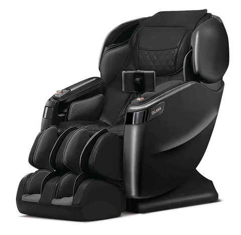 OGAWA Master Drive Plus OG7598P - Scaun de masaj - Negru - Scaun de masaj din piele artificială - Scaun de masaj World