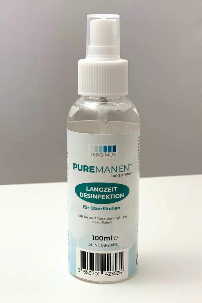 TERGIMUS Puremanent Long Protect dezinfectant de suprafață pe termen lung TERGIMUS Puremanent Long Protect