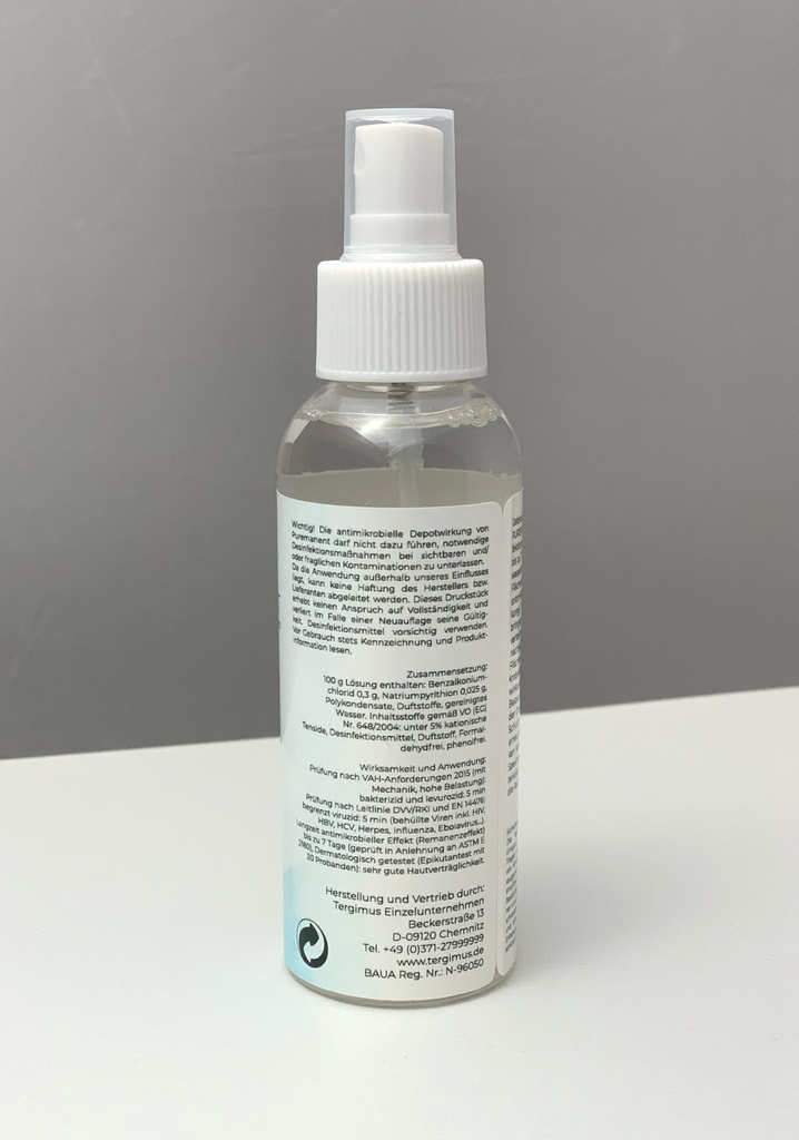TERGIMUS Puremanent Long Protect dezinfectant de suprafață pe termen lung TERGIMUS Puremanent Long Protect