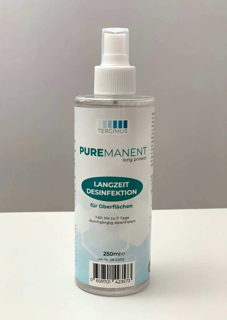 TERGIMUS Puremanent Long Protect dezinfectant de suprafață pe termen lung TERGIMUS Puremanent Long Protect