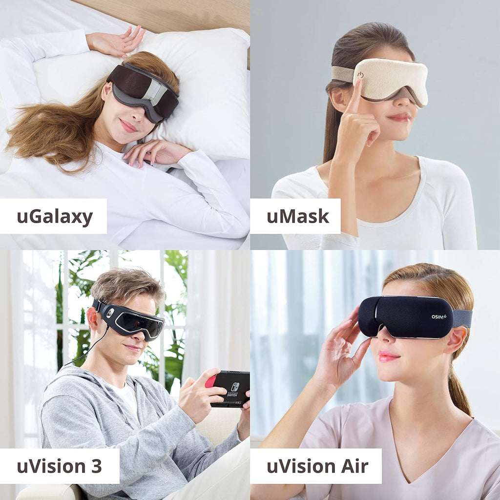 Aparat de masaj pentru ochi uVision Air de la OSIM