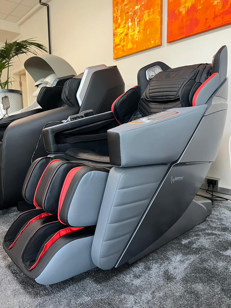 Casada AlphaSonic III Expozant gri/negru/roșu