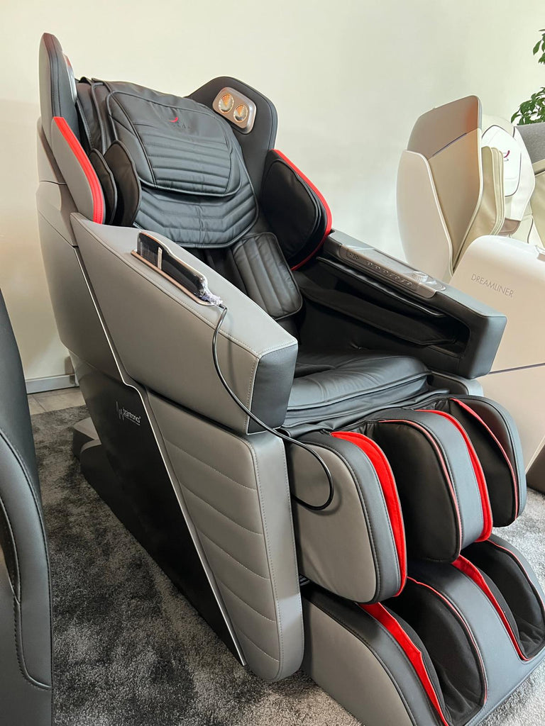 Casada AlphaSonic III Expozant gri/negru/roșu