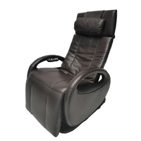 LuftiKus - Scaun de masaj Alpha Techno FX-2 - scaun de masaj din piele maro-piele naturală World