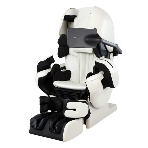 The Robo - Familia Inada Therapina Robo HCP-LPN30000-massage-chair-white-artificial-leather-massage-chair World
