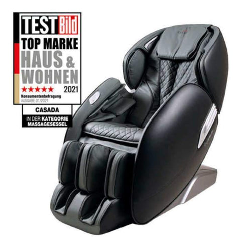 Scaunul de masaj - Casada AlphaSonic II-Massagesel-red-black-artificial-leather-massage-chair World