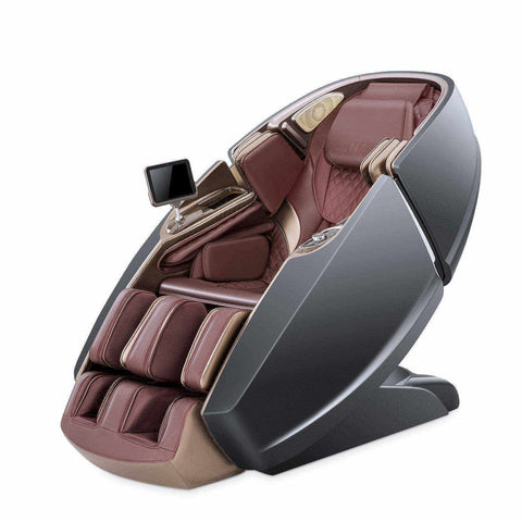 Capsula spațială - NAIPO MGC-8900-massage-chair-black-red-imitation-leather-massage-chair-world